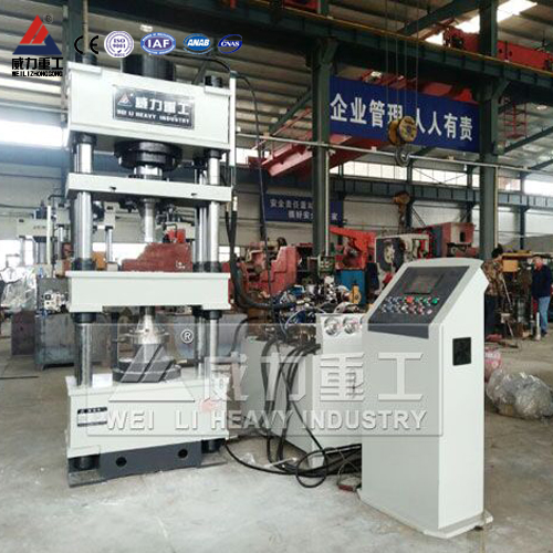 YW28-100噸漁網(wǎng)墜液壓機(jī)(四梁四柱式)