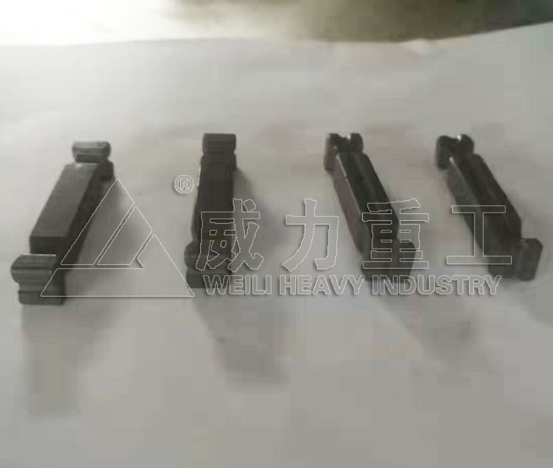 壓制成型的漁網墜成型產品