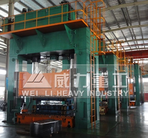 框架式汽車配件熱沖壓成型設備液壓機