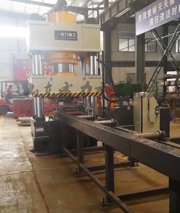 800噸礦用錨桿托盤自動化生產線