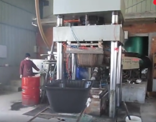 一次熱壓成型的建筑塑料模殼產品