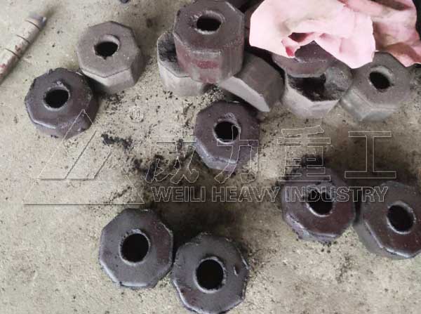 啞鈴成型液壓機壓制成型產品