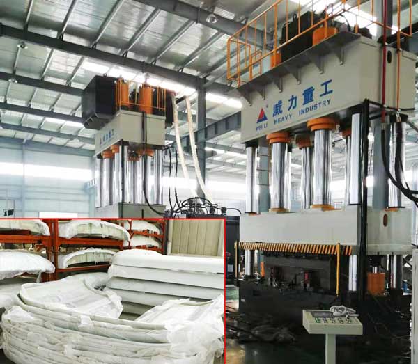 玻璃鋼汽車導(dǎo)流罩模壓液壓機(jī)