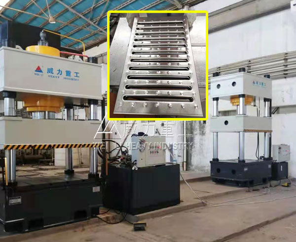 不銹鋼地溝蓋板液壓機