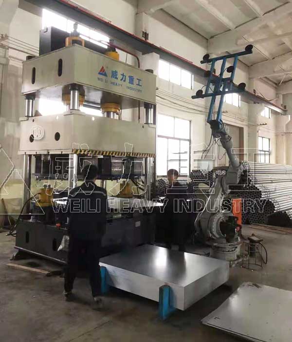 四柱式單動薄板沖壓液壓機