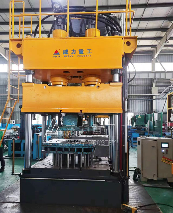 315噸不銹鋼風機殼拉伸液壓機