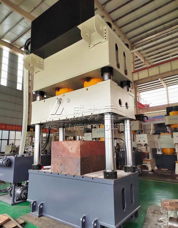 1000噸雙缸四柱液壓機
